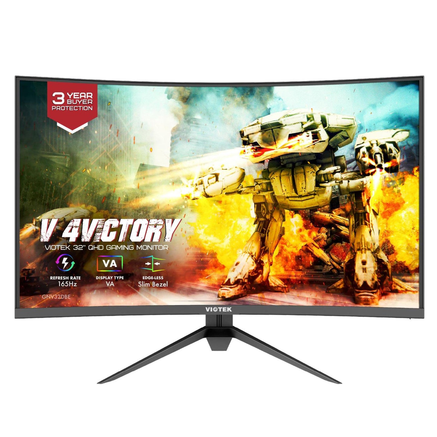 32” QHD CURVED GAMING MONITOR