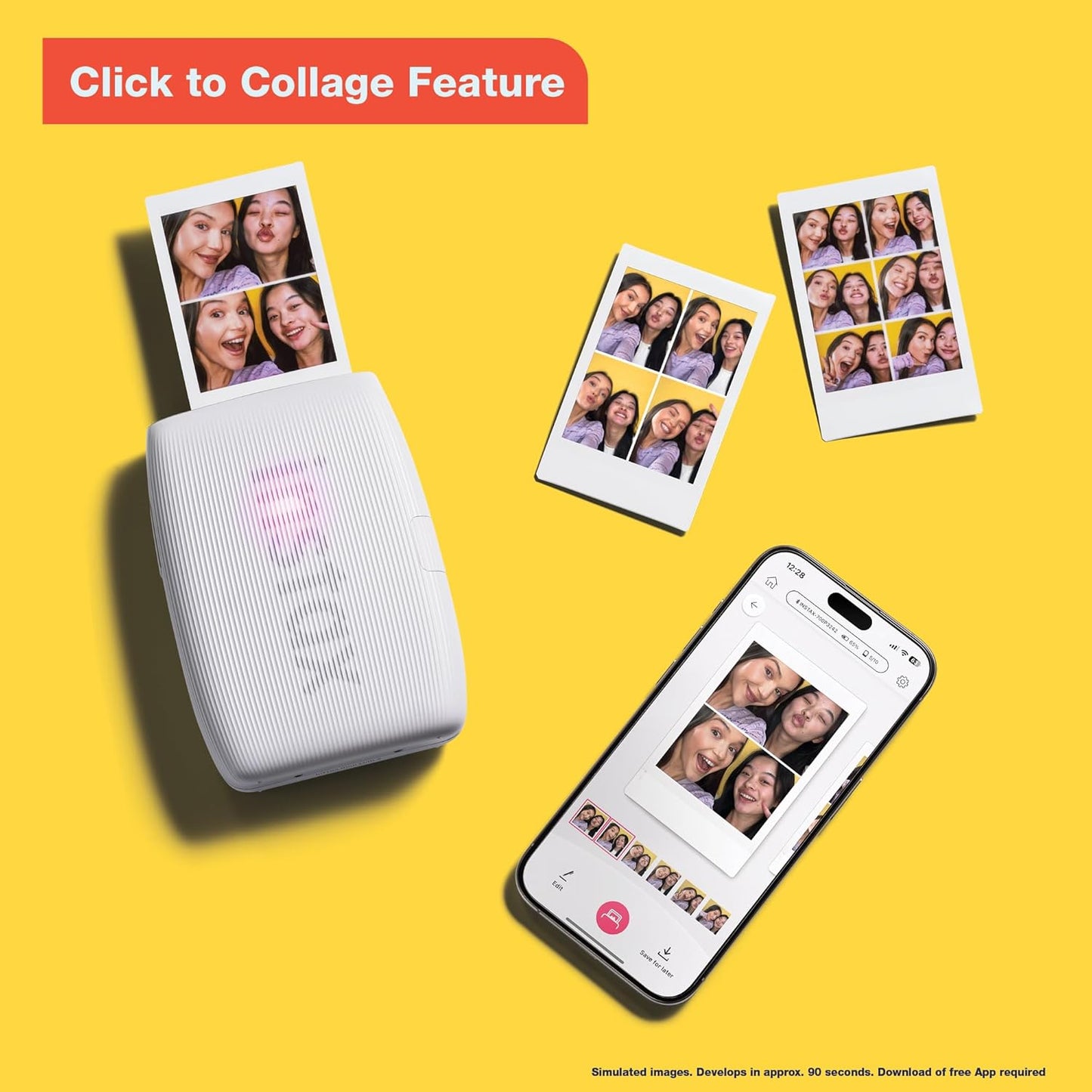 INSTAX PAL CAMERA + LINK 3 PRINTER