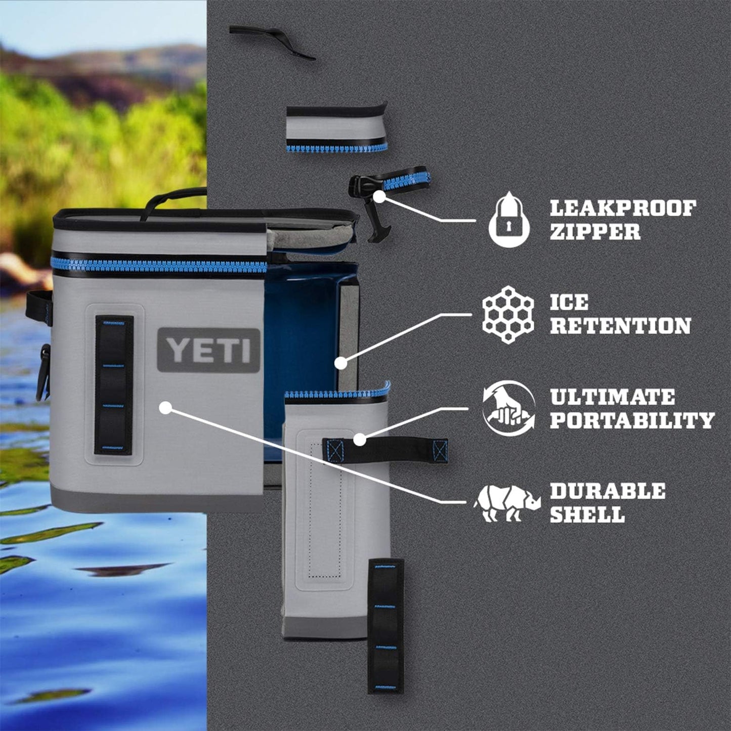 YETI HOPPER FLIP 8 COOLER