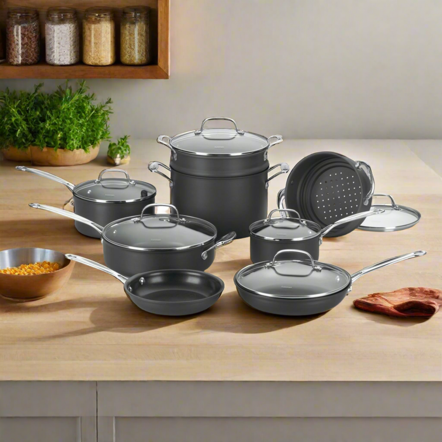 14 PC. CHEF'S CLASSIC™ NON-STICK SET